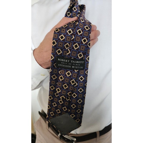 Vintage Robert Talbott Best of Class Andrisen Morten 100% Silk Men's Tie - Picture 5 of 8